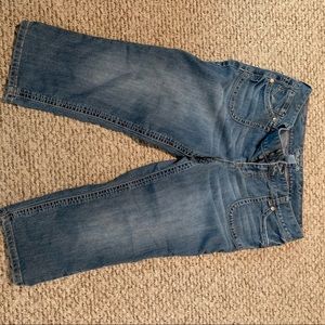 Blue denim crop pants from Maurice's size 13/14